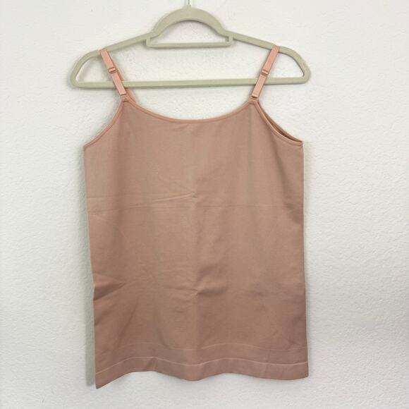 Shapermint Essentials Womens All Day Every Day Scoop Neck Cami Size 4XL Oat - Picture 3 of 8